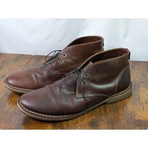 Michael Shannon Men's Radcliffe Chukka Boots - Brown Leather - US Size 11.5